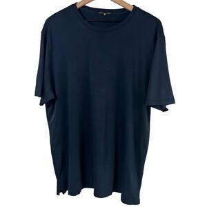 Robert Barakett Men Short Sleeve Comfy Soft Blue Night Shirt XXL